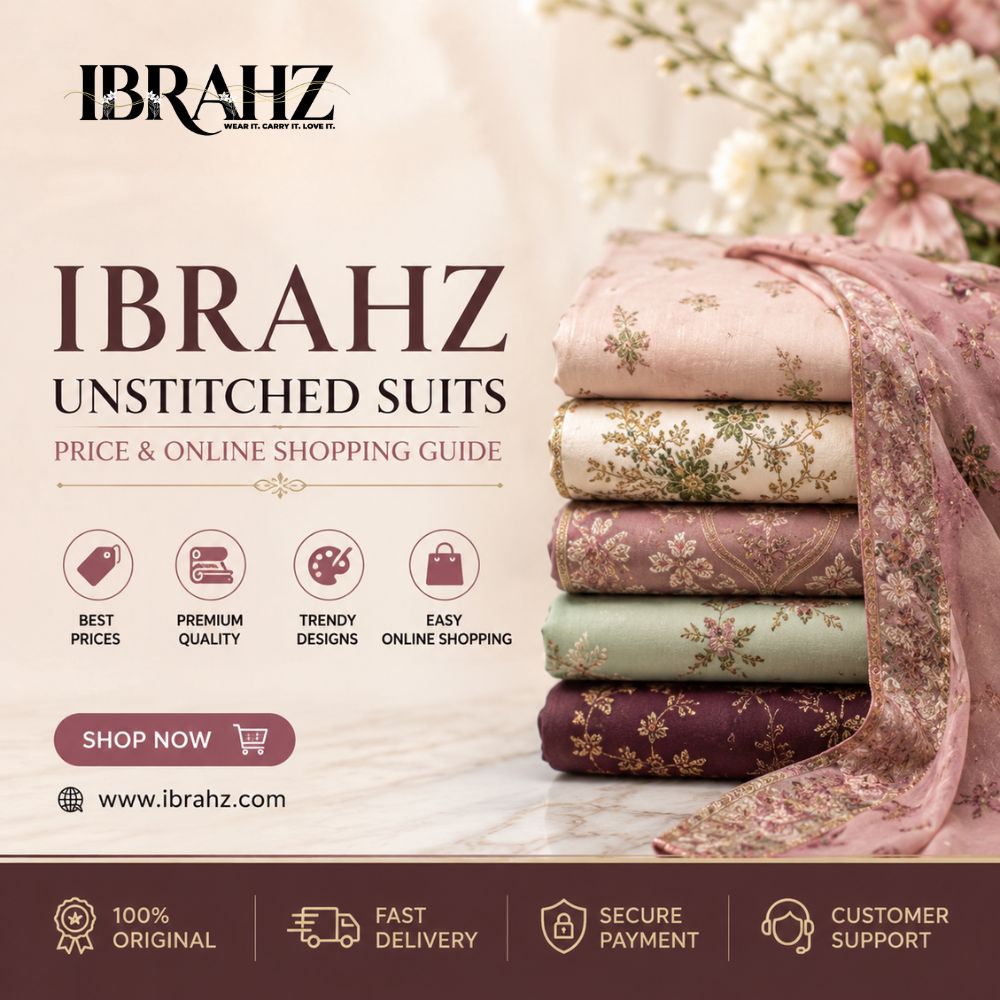 ibrahz unstitched suits
